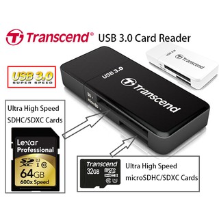 Mua Đầu đọc thẻ Transcend USB3.0 F5 (MicroSD + SDHC)