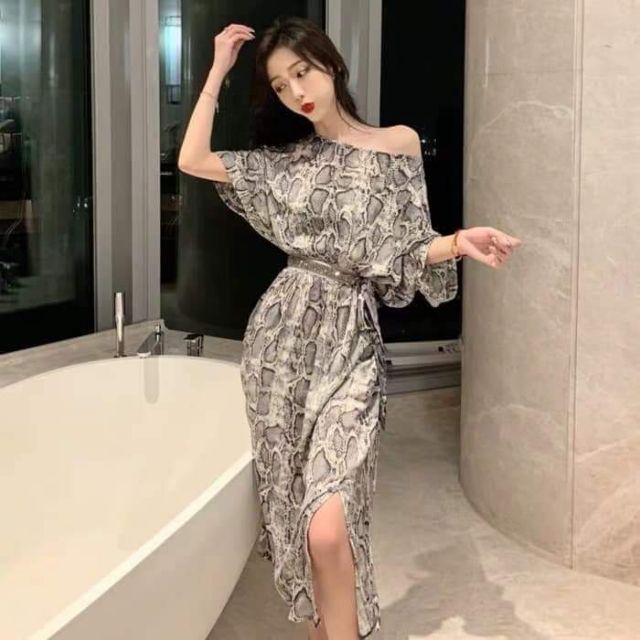 Váy báo sang chảnh