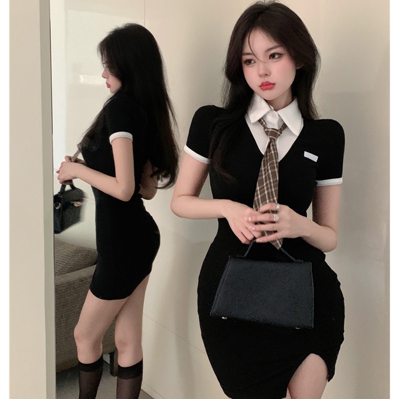 Đầm Mini Kiểu Dáng Quyến Rũ Thời Trang Mùa Hè Cho Nữ