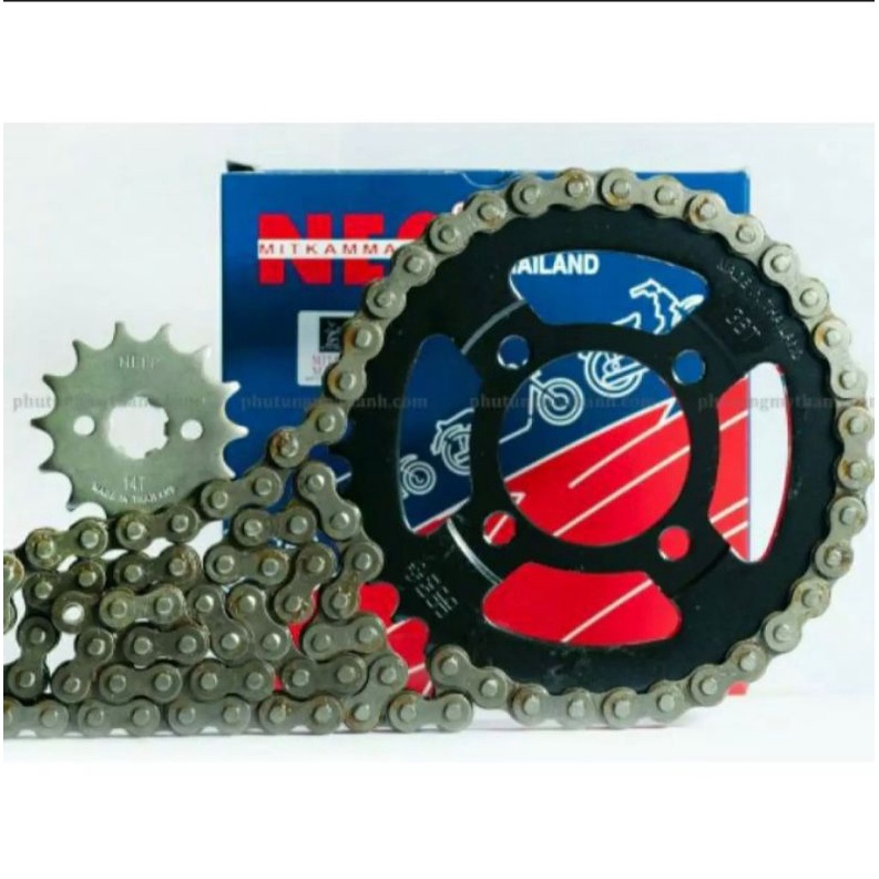 bộ nhông xích(nhông sên dĩa) neo rs,funeo nhật
