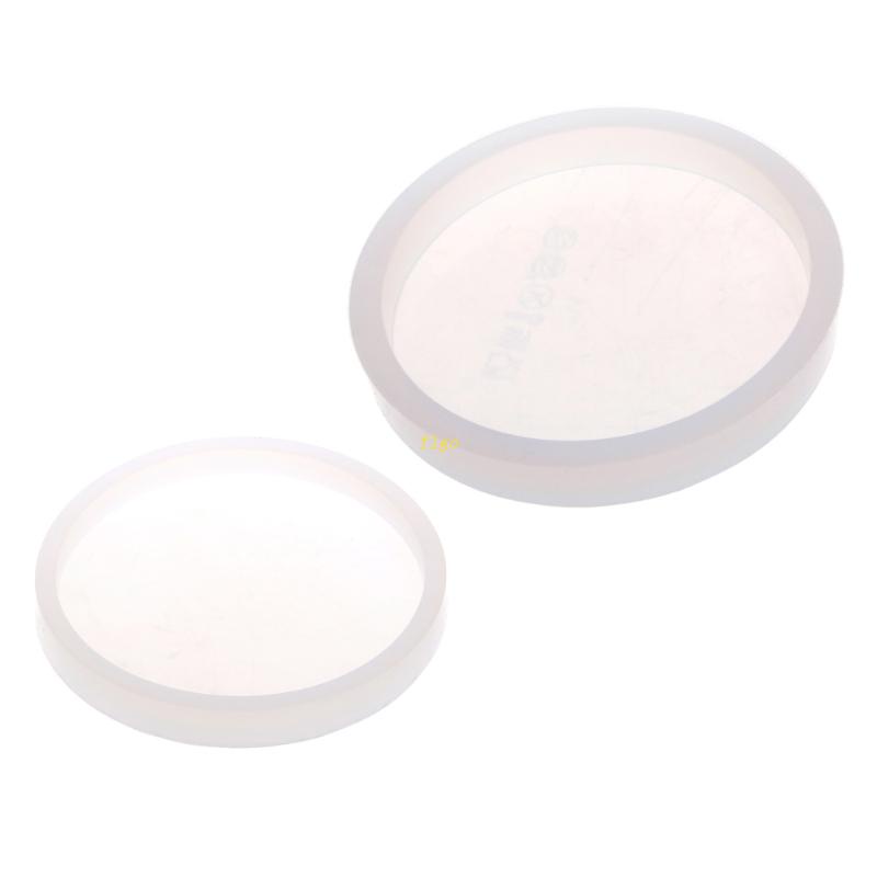 Khuôn Silicone Làm Đế Lót Ly Hình Tròn 9cm / 3.54inch DIY