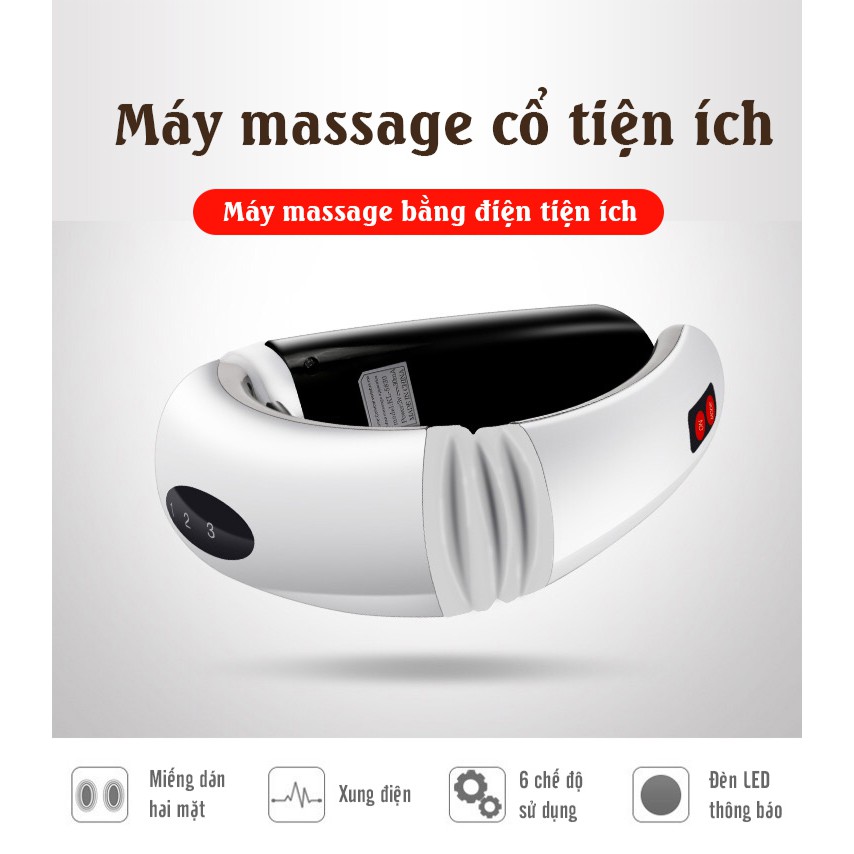 Máy Massage Cổ 5D Bảo Hành 6 Tháng