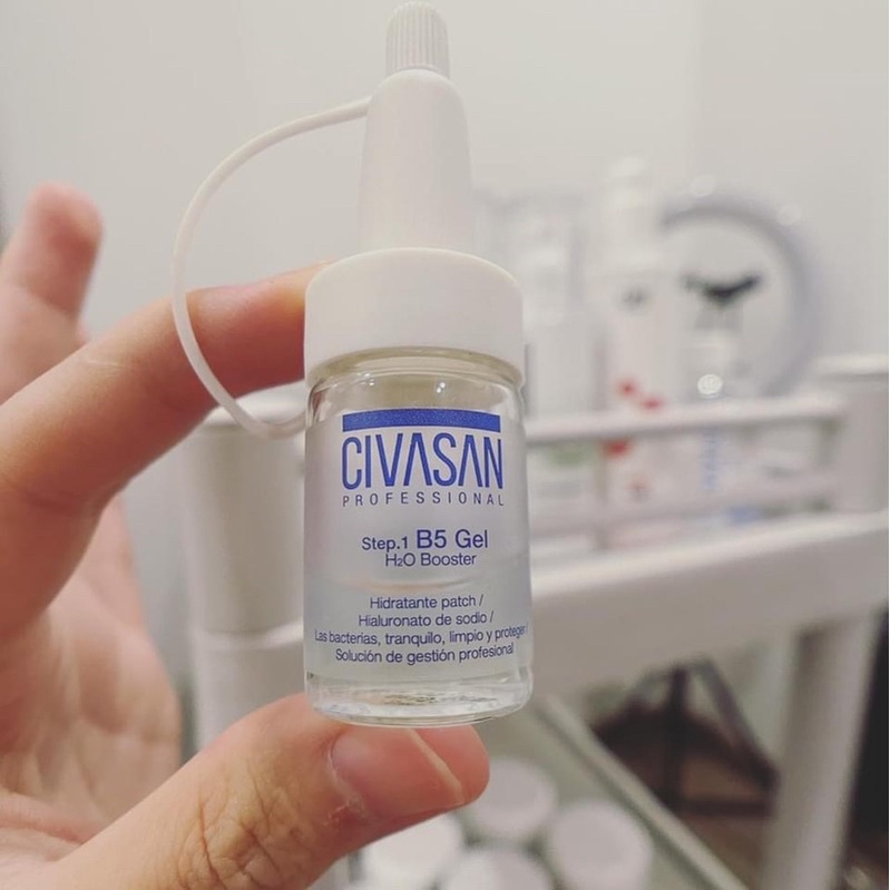 Serum cấp nước, phục hồi da căng bóng Civasan B5 Gel H20 Booster 5x5ml