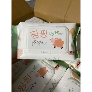 COMBO 10 BỊCH Khăn ướt/Giấy ướt không mùi Bobo (1 bịch 100 tờ rút)