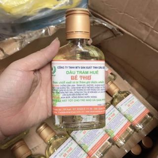 Dầu tràm cho bé