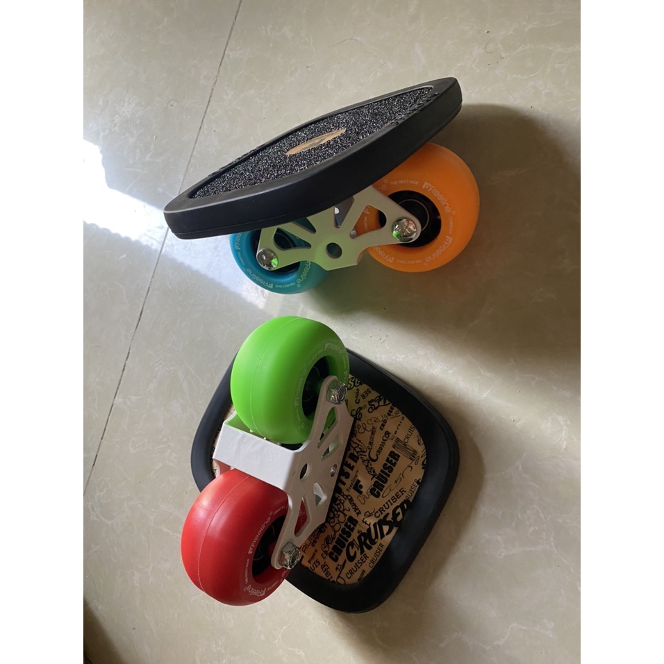 VÁN TRƯỢT FREELINE SKATE GỖ BÁNH XỊN 4 MÀU ĐA DẠNG