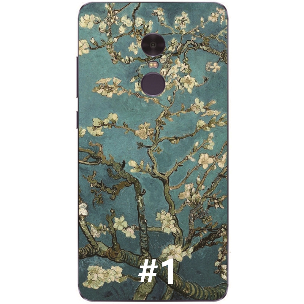 Ốp lưng điện thoại mềm Van Gogh Starry Sky dành cho Xiaomi Redmi Note4/Note 4X/Note 5 Pro