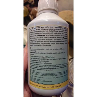 vitamin FLORACACOM chiết xuất thảo mộc dành cho chi chai chiết lẻ m