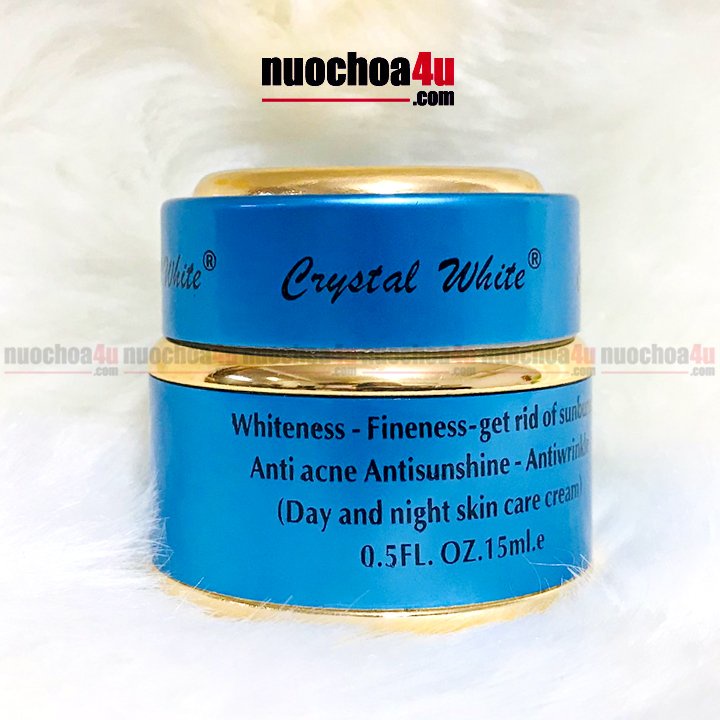 Kem Rong Biển - CRYSTAL WHITE - 5in1 Day And Night Skin Care Cream 15g