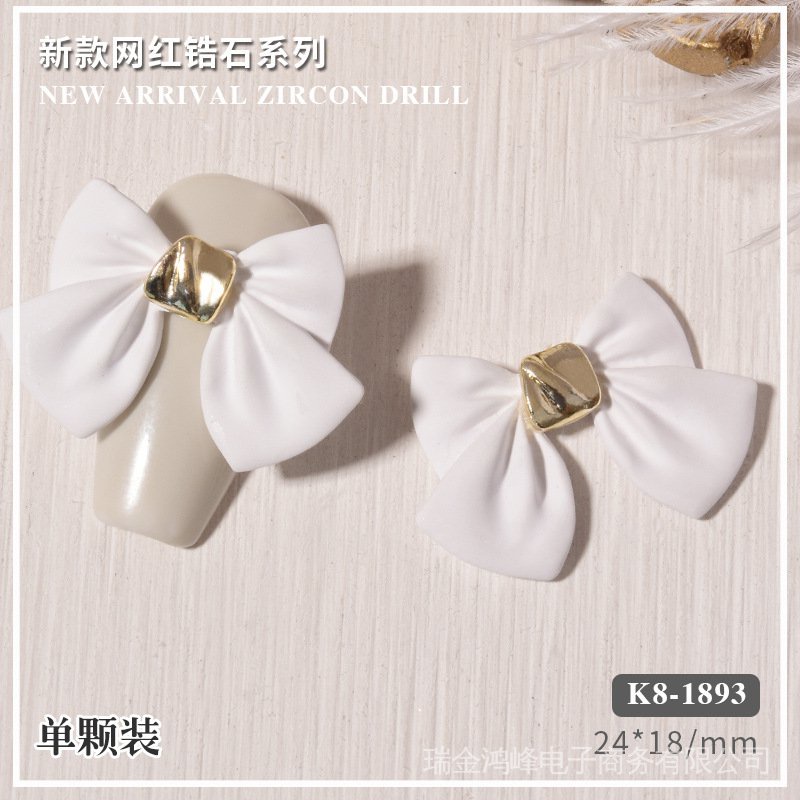 Có Sẵn Giá Bán Sỉ Phụ Kiện Kim Cương Giả Kim Cương Hình Nơ Kỳ Lân Vàng Kim Cương Nhiều Màu Sắc Làm Móng Nghệ Thuật