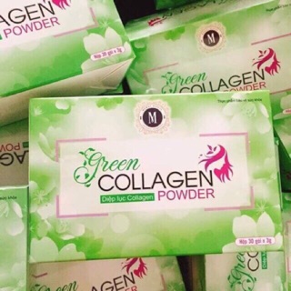 Diệp lục green collagen gold (hàng chính hãng)