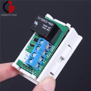 Dual Display Time Relay Module DC 12V Time Delay Relay Mini LED Digital Timer Relay Timing Delay Cycle Time Control Switch Home