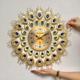 Đồng hồ treo phòng khách, đồng hồ treo phòng ngủ, đồng hồ treo tường decor GKADO 2106