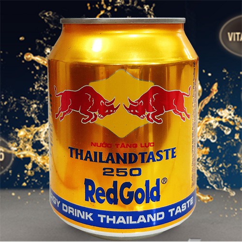 [ NGON QUÁ KHÓ CƯỠNG ] 01 lon x 250ml nước tăng lực Red Gold Thái Lan (Date : 12 tháng) | BigBuy360 - bigbuy360.vn