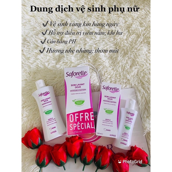 DUNG DỊCH VỆ SINH PHỤ NỮ SAFORELLE 250ml