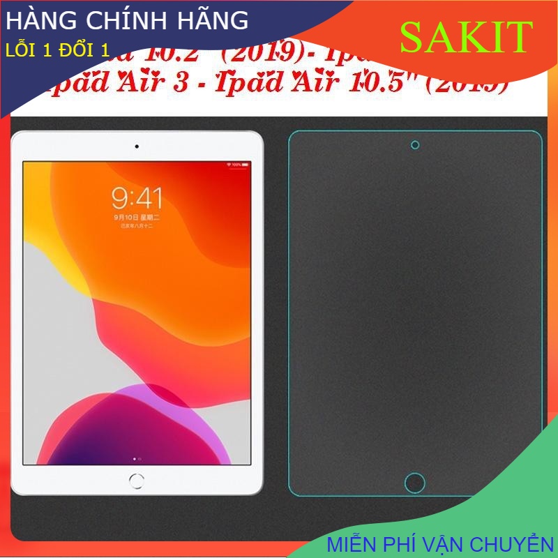 Kính Cường Lực Ipad pro 10.5 &quot; (2017) - Ipad air 3 - Ipad air 10.5&quot; (2019) - Ipad pro 10.2 &quot; (2019)- Ipad pro 10.5 -  .