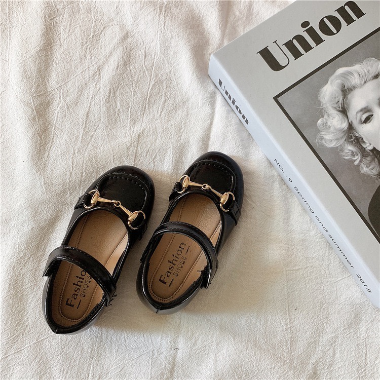 Giày Búp Bê Da Mềm  Kiểu Dáng Đáng Yêu Cho Bé Gái 2-16 Tuổi A359