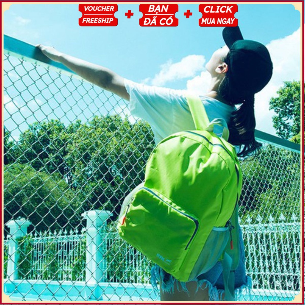 Balo Du Lịch Thời Trang Gấp Gọn Siêu Bền (Chọn Màu)