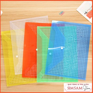 🎀Bìa nút A4 - Bìa Clear🎀 Chất Liệu Nhựa Bền Chắc