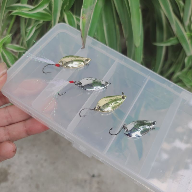 Mồi câu thìa lure suối, câu mương, M18