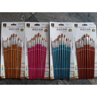 Cọ vẽ màu nước (bộ 12 cây)