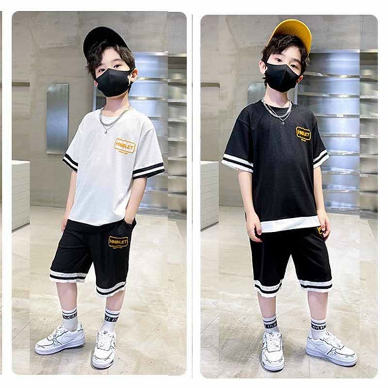 Bộ Thể Thao Hazard Phối Viền Người Lớn Và Trẻ Em KSS305