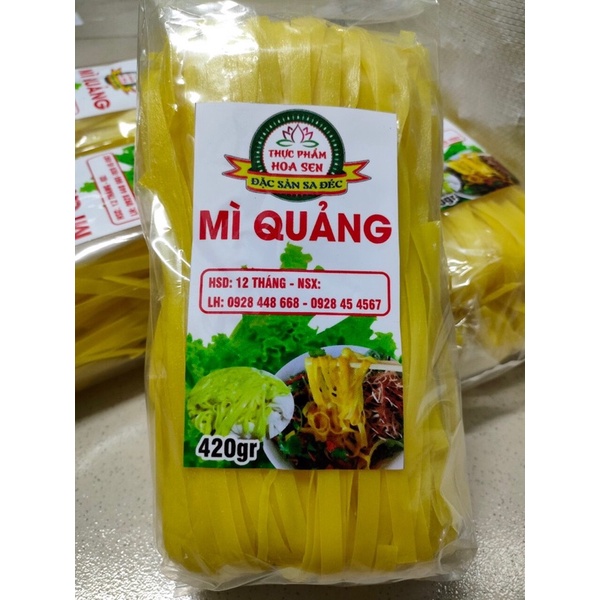 MÌ QUẢNG KHÔ SA ĐÉC 400g