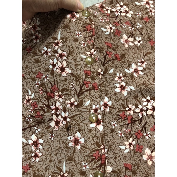 Đồ bộ bà ba vải siêu tay dài
