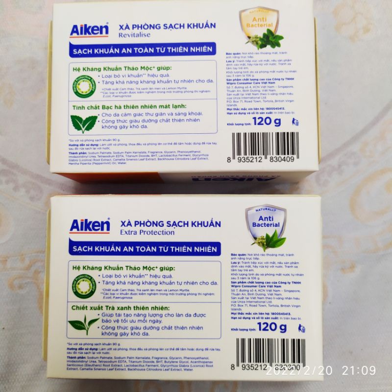 🌷 XÀ BÔNG CỤC AIKEN 120GAM