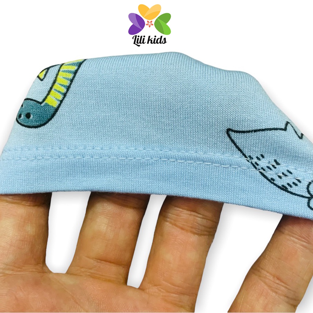 quần đùi cho bé trai bé gái LILIKIDS quần chục đùi họa tiết chất mềm mịn QC18