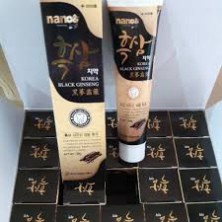 Combo 1 hộp kem đánh răng hắc sâm nano 150gr cao cấp Hàn Quốc