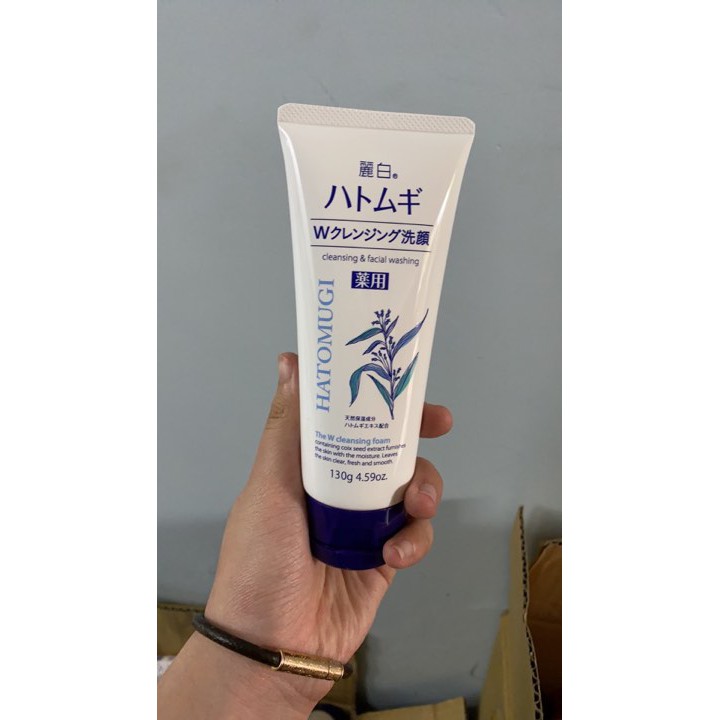 [Mã 1911FMCGSALE giảm 8% đơn 500K] Sữa Rửa Mặt Chiết Xuất Ý Dĩ Hatomugi Moisturizing & Facial Washing( MẪU MỚI) | BigBuy360 - bigbuy360.vn