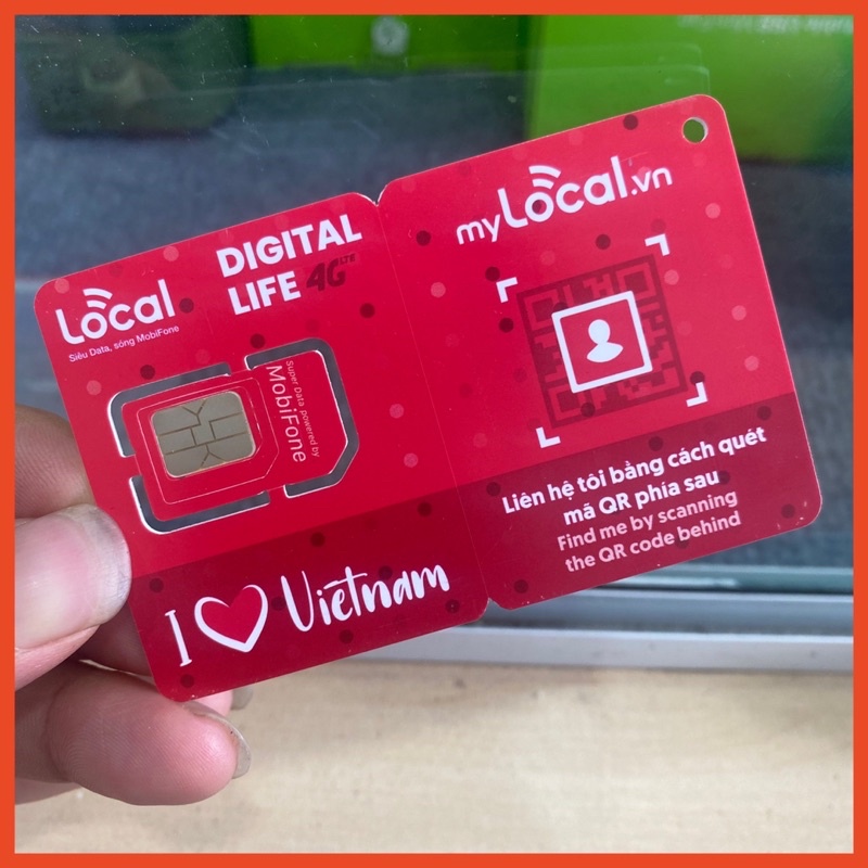 Sim 4G Mobifone Mylocal 3GB/1 Ngày