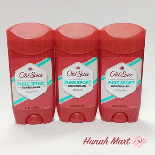 Sáp khử mùi Old Spice Pure Sport dành cho nam, USA (85g)