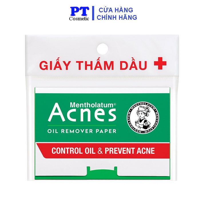 Giấy Thấm Dầu Acnes Oil Remover Paper 100 Tờ