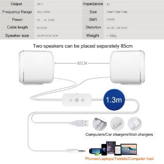 Loa Mini Kết Nối USB Dùng Cho Máy Tính