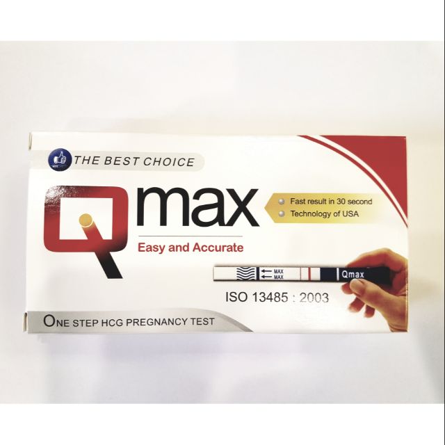 Que thử thai Qmax (Che Tên SP)