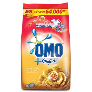 BỘT GIẶT OMO COMFORT TINH DẦU THƠM TINH TẾ 5.5KG