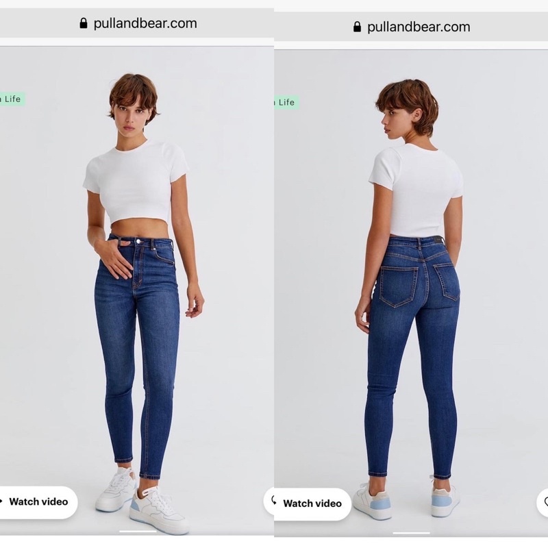 [FREESHIP + ẢNH THẬT] Quần skinny jean P&amp;B au tuồn
