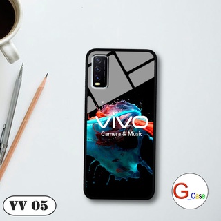 Ốp lưng Vivo Y20(Mới) / Vivo Y20s  - in hình 3D Logo điện thoại
