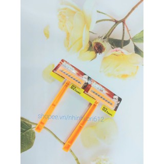 Dao cạo râu 2 lưỡi kép LIYU (10 cây/ vỉ)