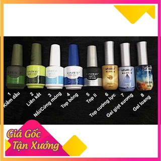 Base top Vinimay (base top, cứng móng, top lì, loang, giọt sương, top cường lực, kiềm dầu)