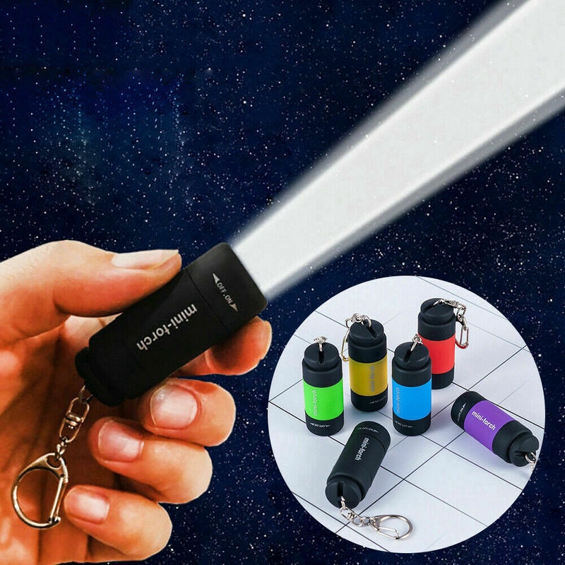 Đèn pin mini siêu sáng , chống thấm nước ( sạc USB )