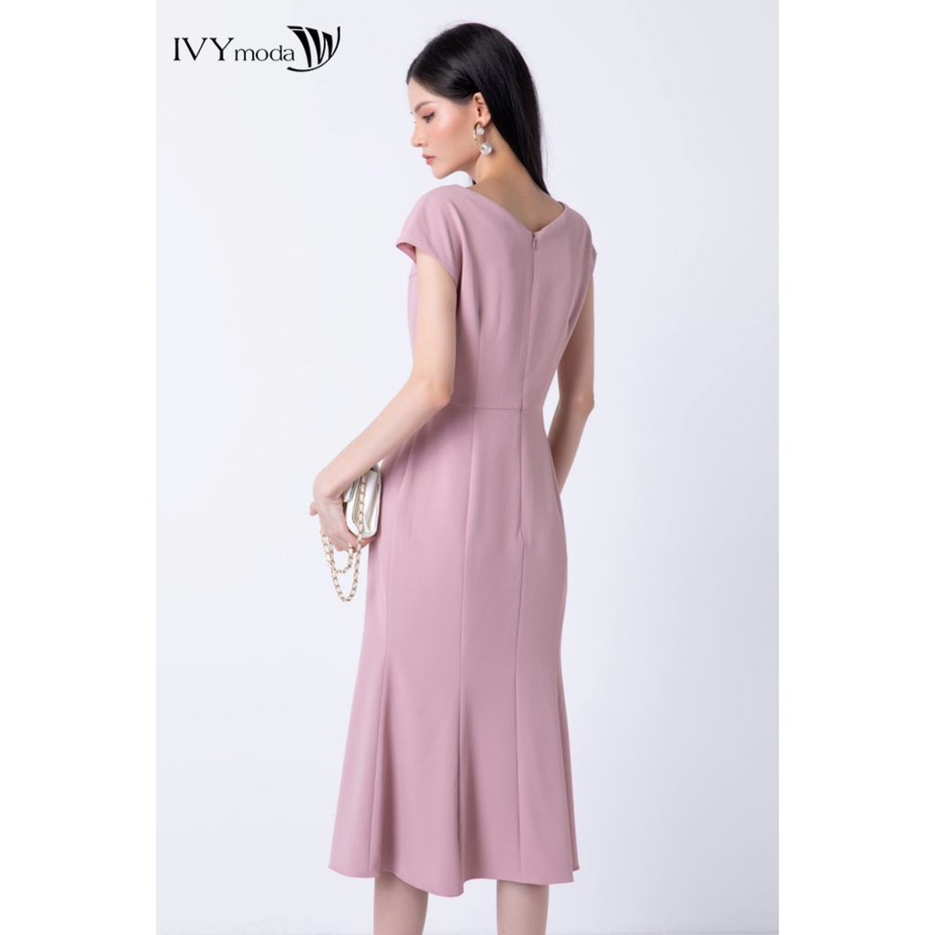 Đầm đuôi cá 2 lớp IVY moda MS 48M6734