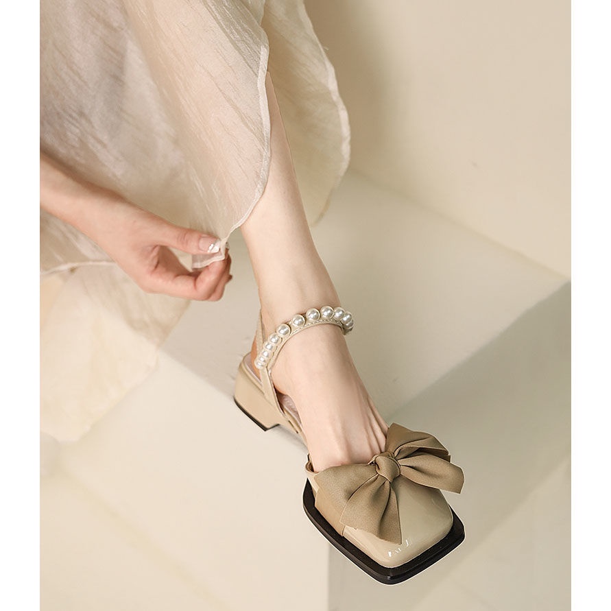 2023 Thời Trang Mới Dép Thông Thường Đế Mềm Tăng độ Thoải Mái Cho Học Sinh Giày Nữ Mary Jane