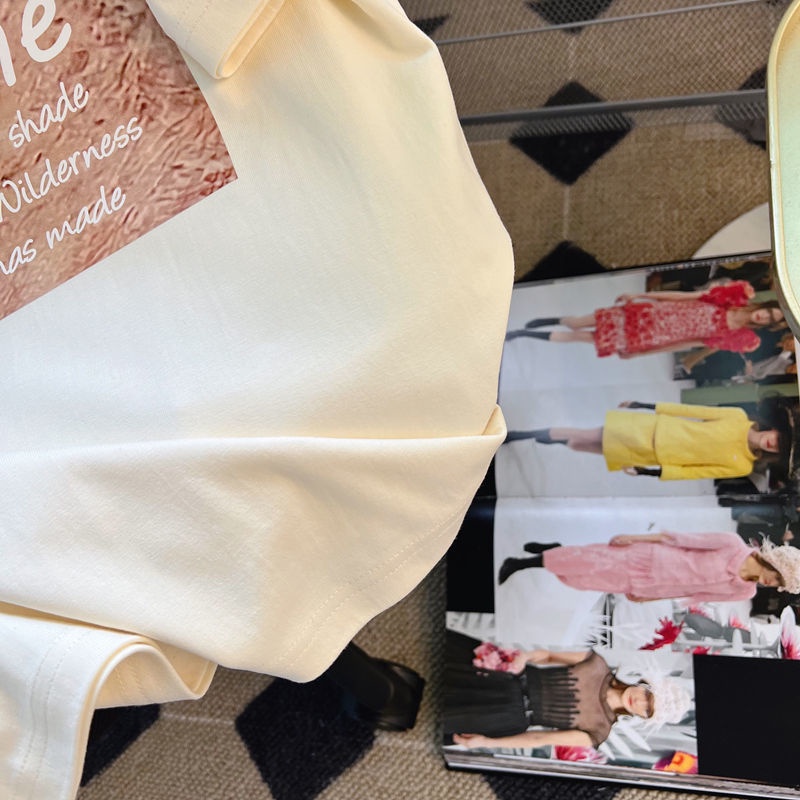 Áo Thun Tay Ngắn Dáng Rộng Phong Cách Hàn Quốc