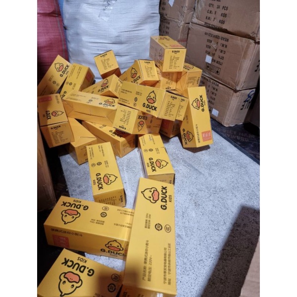 Bàn là hơi nước cầm tay mini GDUCK vịt vàng, dễ dàng là quần áo tiện lợi, quần áo phẳng như mới