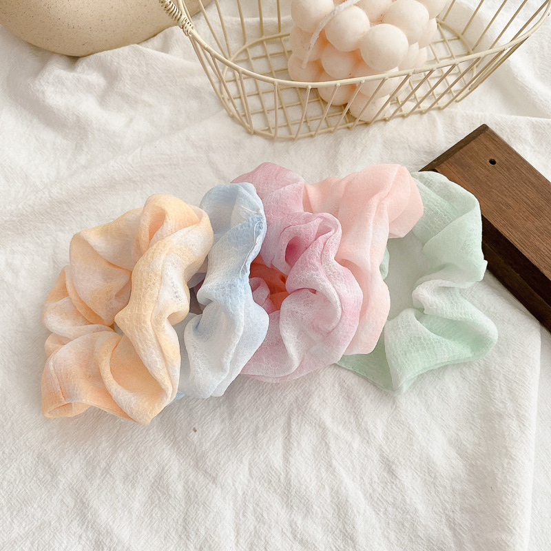 Dây buộc tóc đuôi ngựa thiết kế đơn giản phong cách Hàn Quốc