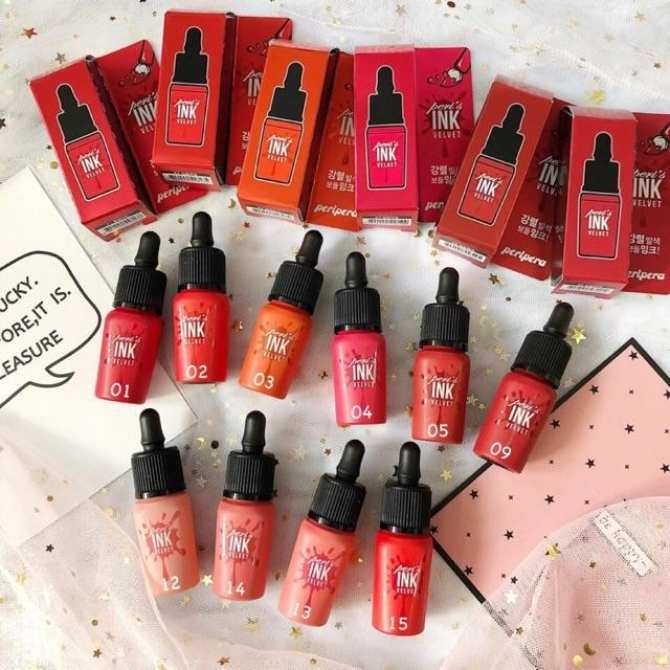 Son Kem Lì Peripera Peri Ink Velvet Tint Hàn Quốc