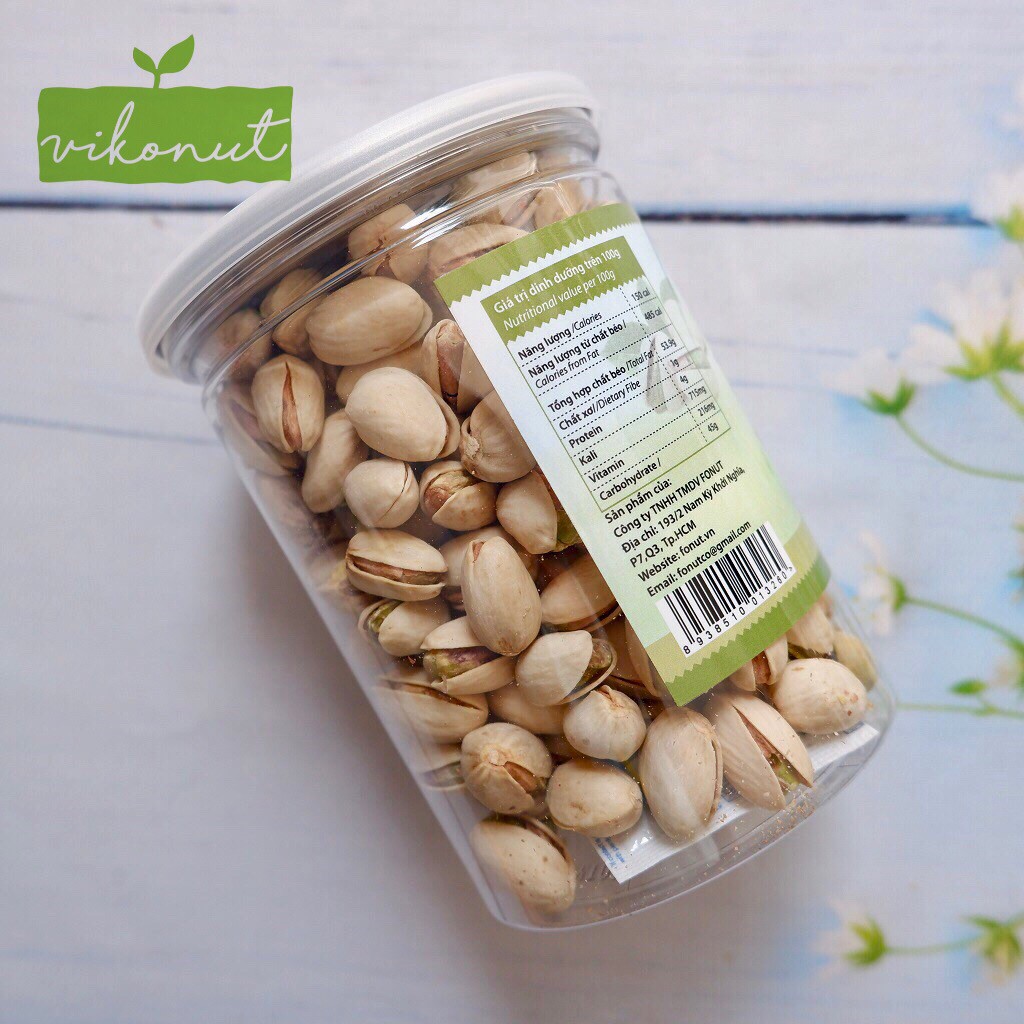 Hạt Dẻ Cười Mỹ  - Cam kết không tẩy trắng, Pistachio nuts